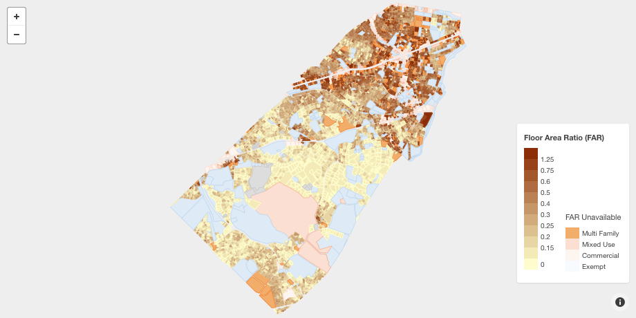 Brookline Map Density